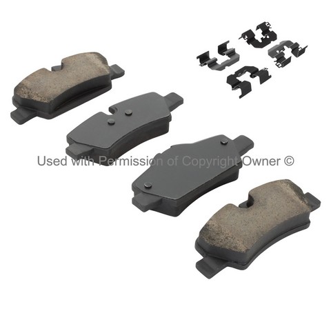 Quality-Built 1003-1800C Disc Brake Pad Set For MINI