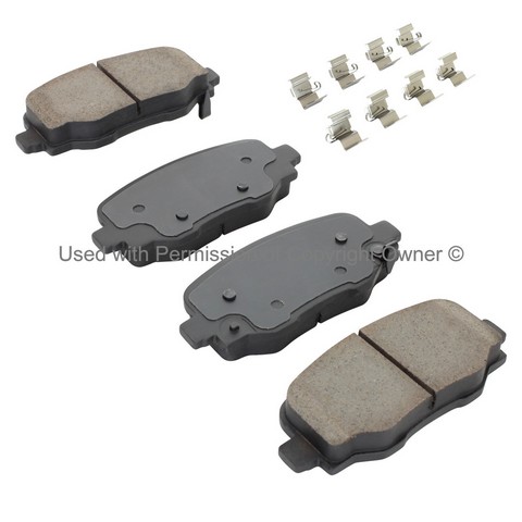 Quality-Built 1003-1809C Disc Brake Pad Set For FIAT,JEEP