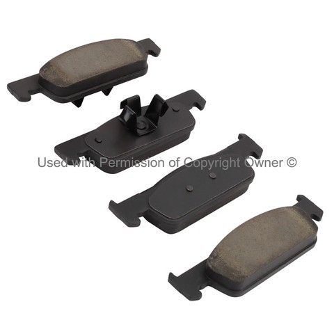 Quality-Built 1003-1830AC Disc Brake Pad Set For SMART