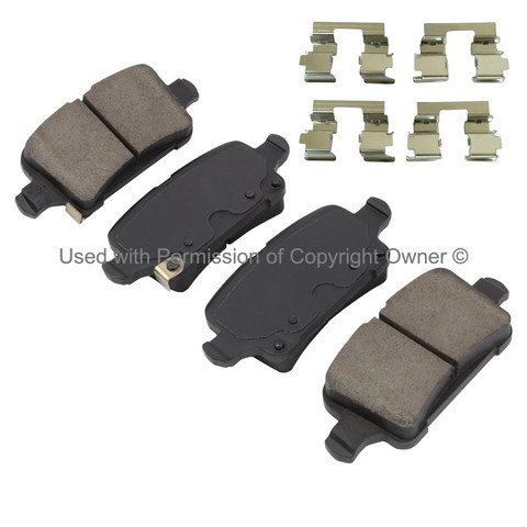 Quality-Built 1003-1857C Disc Brake Pad Set For BUICK,CHEVROLET,GMC
