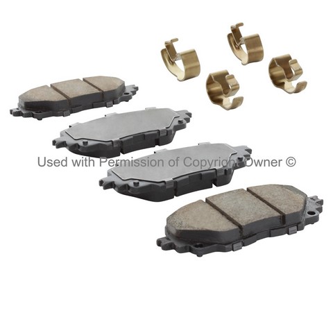 Quality-Built 1003-1903C Disc Brake Pad Set For FIAT,MAZDA