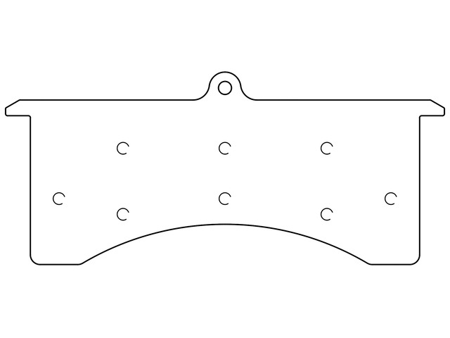 Raybestos Brakes ST43R200T17 Disc Brake Pad Set