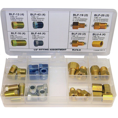 American Grease Stick (AGS) BLFA-9 Brake Fitting Assortment