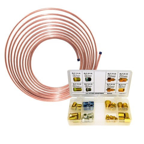American Grease Stick (AGS) BLFA-9K Front and Rear Shocks / Control Arms / Axle Shafts / Frame Stiffeners / Brake Lines Kit