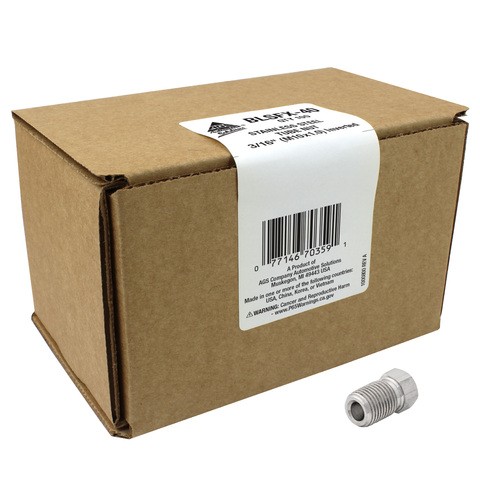 American Grease Stick (AGS) BLSFX-40 Tube Fitting