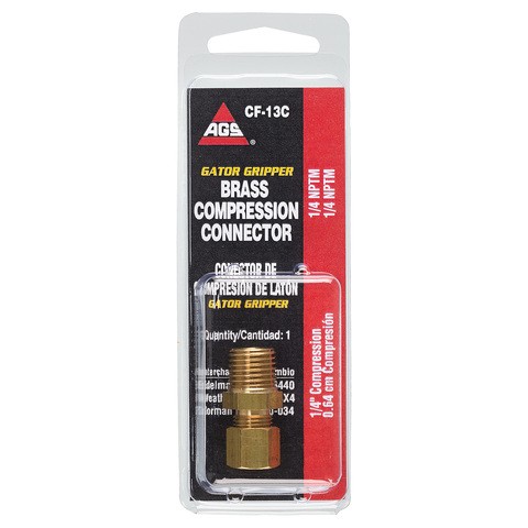 American Grease Stick (AGS) CF-13B Pipe to Compression Fitting