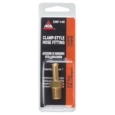 American Grease Stick (AGS) CHF-14B Clamp-On Hose Fitting