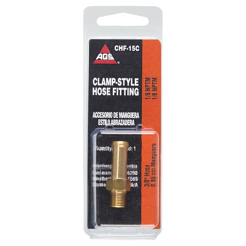 American Grease Stick (AGS) CHF-15B Clamp-On Hose Fitting