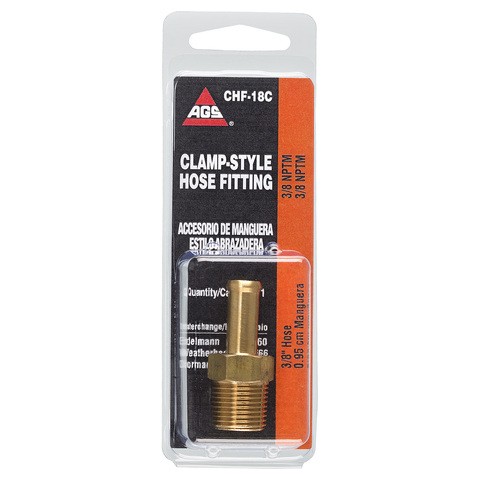 American Grease Stick (AGS) CHF-18C Clamp-On Hose Fitting