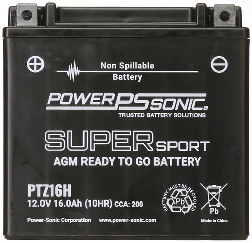 Power-Sonic PTZ16H Vehicle Battery