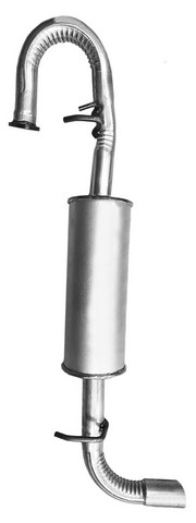AP Exhaust 40267 Exhaust Resonator and Pipe Assembly For SCION