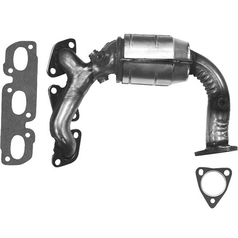 AP Exhaust 641205 Exhaust Manifold with Integrated Catalytic Converter For MAZDA