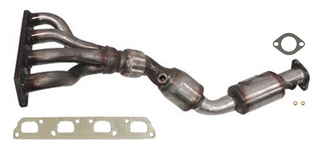 AP Exhaust 641395 Exhaust Manifold with Integrated Catalytic Converter For MINI