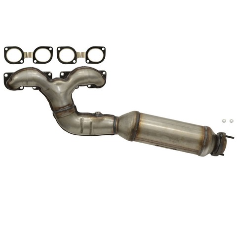 AP Exhaust 641540 Exhaust Manifold with Integrated Catalytic Converter For BMW