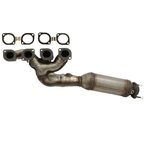 AP Exhaust 641541 Exhaust Manifold with Integrated Catalytic Converter For BMW