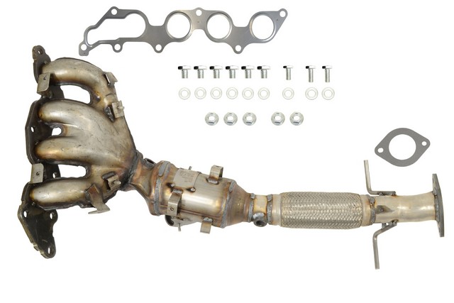 AP Exhaust 641553 Exhaust Manifold with Integrated Catalytic Converter For MAZDA