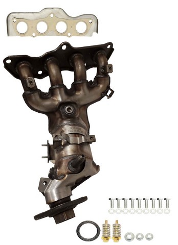 AP Exhaust 641609 Exhaust Manifold with Integrated Catalytic Converter For MAZDA