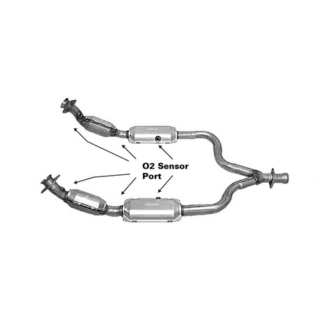 AP Exhaust 642942 Catalytic Converter,Catalytic Converter-Direct Fit For FORD