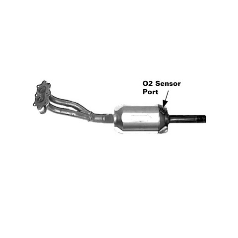 AP Exhaust 645364 Catalytic Converter,Catalytic Converter-Direct Fit For VOLKSWAGEN