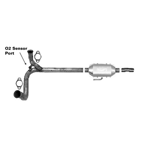 AP Exhaust 645962 Catalytic Converter,Catalytic Converter-Direct Fit For FORD