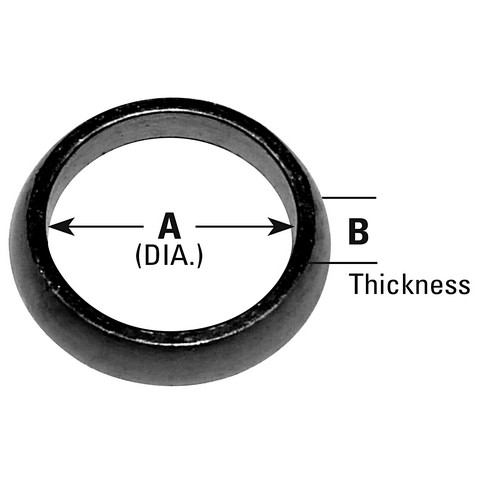 AP Exhaust 8489 Exhaust Pipe Flange Gasket For SCION