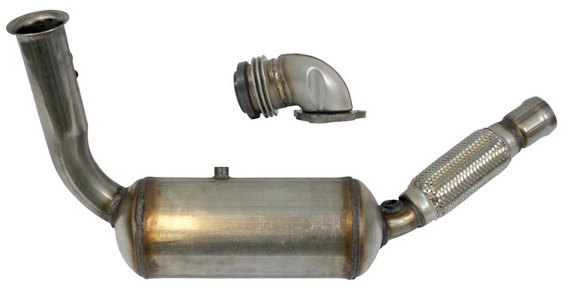Dieseltech 649010 Diesel Oxidation Catalyst (DOC) and Particulate Filter (DPF) Assembly For DODGE,FREIGHTLINER