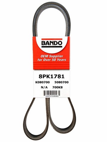 Bando 8PK1781 Accessory Drive Belt For BMW