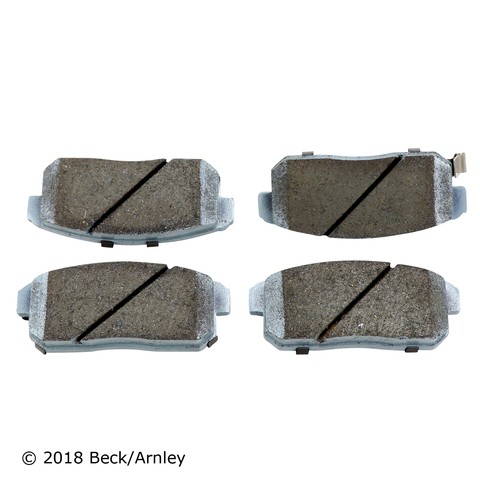 Beck/Arnley 085-1663 Disc Brake Pad Set For INFINITI,NISSAN