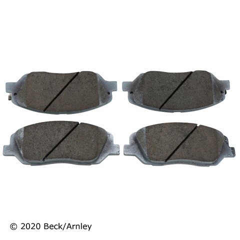Beck/Arnley 085-2075 Disc Brake Pad Set For HYUNDAI