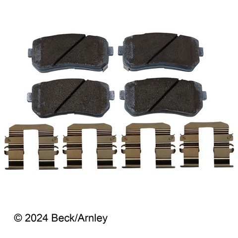Beck/Arnley 085-7046 Disc Brake Pad Set For HYUNDAI,KIA