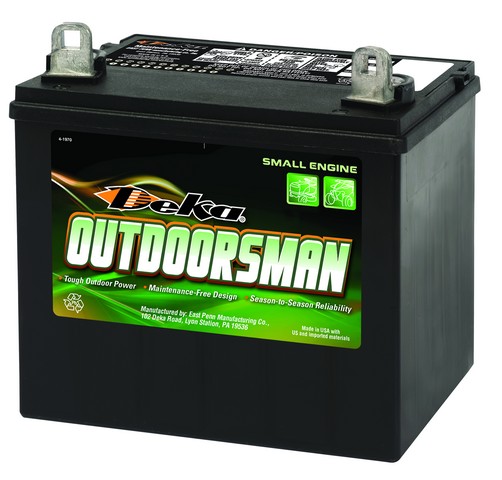 Deka 10U1L Vehicle Battery For AGCO ALLIS,AIR ELECTRIC MACHINE CO.,ARIENS COMPANY,ATLAS TOOL & MFG. CO.,BAD BOY,BARRETO,BEAR CAT,BEUTHLING MANUFACTURING CO.,BOB-CAT,BOBCAT (BY TEXTRON),BOLENS,BUFFALO TURBINE,BUNTON COMPANY,CASE INTERNATIONAL,CASE, J.I.,CLIPPER,COLUMBIA,COMMERCIAL CLIPPER,COUNTRY CLIPPER,CUB CADET,DEUTZ,DEVERE MFG. CO.,DIXIE CHOPPER,DIXON,DIXON INDUSTRIES,DYNAMARK,E.D. ETNYRE CO.,E.T. RUGG CO.,ECONOMY TRACTOR,ENCORE,ENGINEERING PRODUCTS CO.,ESSICK MAYCO,EXCEL,EXMARK,FERRIS,FINN CORPORATION,FLOW-MOW MOWER CO.,FORD MOTOR COMPANY,GARDEN WAY MFG. COMPANY,GENERAL APPLIANCE MFG. CO.,GIANT-VAC,GILSON BROTHERS COMPANY,GOMACO CORPORATION,GRASSHOPPER,GRAVELY CORPORATION,GREAT DANE,GRIMMER SCHMIDT CORP.,HAHN, INC.,HEILMAN ENTERPRISES,HESSTON CORPORATION,HONDA,HOWARD PRICE,HUFFMAN MFG. COMPANY,HUSQVARNA,HUSTLER,INGERSOL,INTERNATIONAL HARVESTER,ITC TRACTOR,J.C. PENNEY,JACOBSEN MFG. COMPANY,JINGLE JIM,JOHN DEERE,KAWASAKI,KEES,KOEHRING COMPANY,KOHLER COMPANY,KUBOTA,LAWN BOY (GILSON)/TORO,LESCO,LINCOLN ELECTRIC CO.,MAGNUM,MASSEY-FERGUSON, INC.,MASTER CONSOLIDATED CORP.,MAXIM,MCDONOUGH POWER EQUIPMENT, INC.,MINNEAPOLIS-MOLINE,MONTGOMERY WARD,MORIDGE MFG., INC.,MOWETT SALES,MTD PRODUCTS,MURRAY OHIO MFG. CO.,NAMCO,NEW HOLLAND (L & G),NOMA,OWATONNA MFG. CO., INC.,POLOREN PRODUCTS,POULAN,POWER KING,RALLY,RANSOMES,REINCO EQUIPMENT,RICH MFG.,ROOF MFG. COMPANY,ROPER SALES CORPORATION,ROPER/RALLY,SABRE,SALACO,SCAG,SCAG POWER EQUIPMENT,SCOTTS,SEARS,SIMPLICITY MFG. COMPANY,SNAPPER,SPEEDEX TRACTOR COMPANY,SPIRIT,STEINER,SWISH-ERR,SYCAMORE MFG. COMPANY,TENNANT CO.,THE CHARLES MACHINE WORKS, INC.,TORO/WHEEL HORSE,TROY BUILT,TRU-TEST,TURFMASTER,ULTRA,VECTRAL,VOELLER, INC.,WALKER MOWERS,WEED EATER,WHEEL HORSE PRODUCTS, INC.,WHITE OUTDOOR PRODUCTS,WHITEMAN MFG. CO.,WILKOV,WOODS,WORLDLAWN,YAMAHA,YARD MACHINE,YARD MAN, INC.,YARD PRO,YAZOO/KEES,ZIPPER
