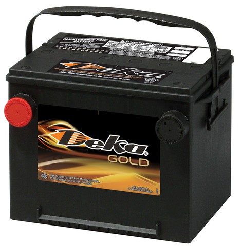 Deka 675MF Vehicle Battery For ARIENS COMPANY,BUICK,CADILLAC,CATERPILLAR,CHECKER,CHEVROLET,CHRYSLER,CLIPPER,DEUTZ,DIXON INDUSTRIES,DODGE,DW SPRAYERS CO.,E.D. ETNYRE CO.,ELGIN SWEEPER CO.,FORD FORD-NEW HOLLAND,GMC,GMC DIVISION,GRASSHOPPER,GRAVELY CORPORATION,GRIMMER SCHMIDT CORP.,INTERNATIONAL,INTERNATIONAL HARVESTER,ISUZU,JAGUAR,JOHN DEERE,MASSEY COMBINES CORP.,MASSEY-FERGUSON,MELROE COMPANY,MIDMARK CORP.,OLDSMOBILE,PLYMOUTH,PONTIAC,PUCKETT BROS. MFG. CO., INC.,SATURN,SIMPLICITY MFG. COMPANY,SNAPPER,THOMAS EQUIPMENT, LTD.,VERSATILE, INC.,WALDON, INC.,WOODS,YAZOO/KEES