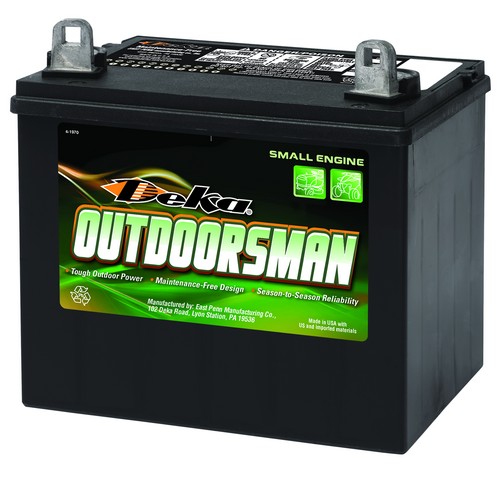 Deka 8U1R Battery For ARIENS COMPANY,BIG DOG,BUNTON COMPANY,BUSH HOG,DEVERE-LOCKE,DIXON INDUSTRIES,ENGINEERING PRODUCTS CO.,FERRIS,GRAVELY CORPORATION,HOMELITE/JACOBSEN,HONDA,HUSQVARNA,HUSTLER,LAWN BOY (GILSON)/TORO,MASSEY-FERGUSON, INC.,MCDONOUGH POWER EQUIPMENT, INC.,MURRAY OHIO MFG. CO.,POLOREN PRODUCTS,POULAN,POULAN PRO,REINCO EQUIPMENT,SEARS,SIMPLICITY MFG. COMPANY,SPIRIT,STRONGLAND,YANMAR,YARD PRO