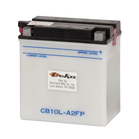 Deka YB10LA2FP Vehicle Battery For KAWASAKI,MASSEY-FERGUSON, INC.,SUZUKI,YAMAHA