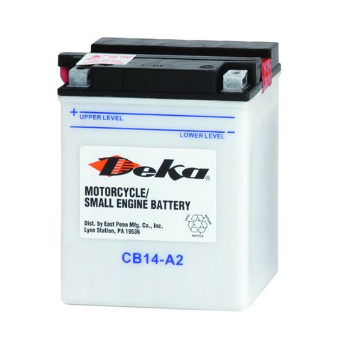Deka YB14A2FP Vehicle Battery For ARCTIC CAT,HONDA,KAWASAKI,KYMCO,YAMAHA
