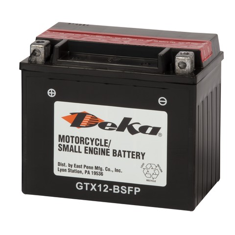 Deka YTX12BSFP Vehicle Battery For APRILIA,ARCTIC CAT,BIMOTA,BMW,BOMBARDIER,CAGIVA,CAN-AM,E-TON,HONDA,KAWASAKI,KYMCO,PIAGGIO,POLARIS,SUZUKI,TRIUMPH,VESPA,YAMAHA