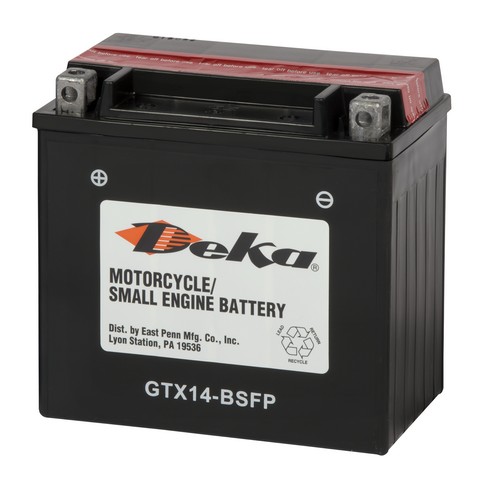 Deka YTX14BSFP Vehicle Battery For APRILIA,ATK,BMW,BUELL,DUCATI,HONDA,HUSQVARNA,HYOSUNG,KAWASAKI,KTM,KYMCO,MOTO GUZZI,PIAGGIO,SUZUKI,TRIUMPH,VESPA,YAMAHA