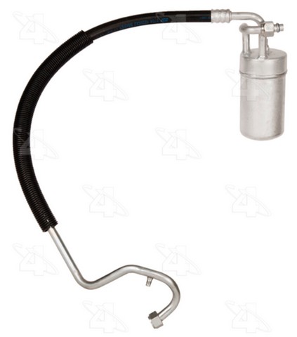 Four Seasons 55609 A/C Accumulator with Hose Assembly,A/C Refrigerant Suction Hose For FORD,LINCOLN,MAZDA,MERCURY