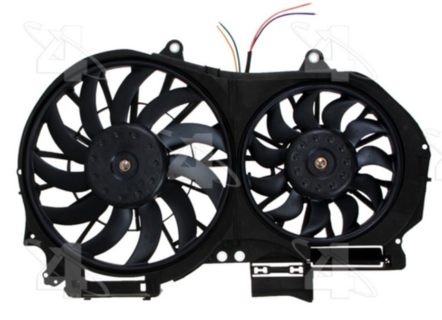 Four Seasons 76344 Dual Radiator and Condenser Fan Assembly For AUDI