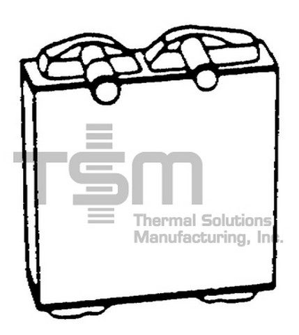 Thermal Solutions Manufacturing 399069 HVAC Heater Core For CHEVROLET,PONTIAC