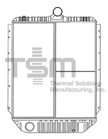 Thermal Solutions Manufacturing 437330S Radiator For IC CORPORATION,INTERNATIONAL,INTERNATIONAL / NAVISTAR