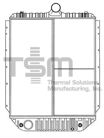 Thermal Solutions Manufacturing 437331S Radiator For IC CORPORATION,INTERNATIONAL,INTERNATIONAL / NAVISTAR