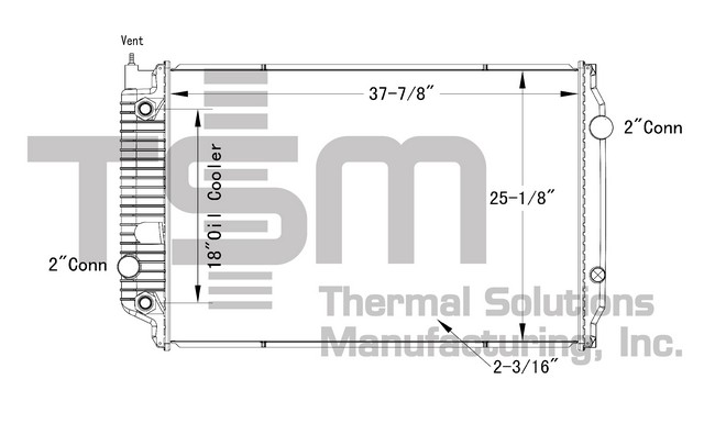 Thermal Solutions Manufacturing 437388P AP / PLASTIC TANK For MAGNUM,SAFARI
