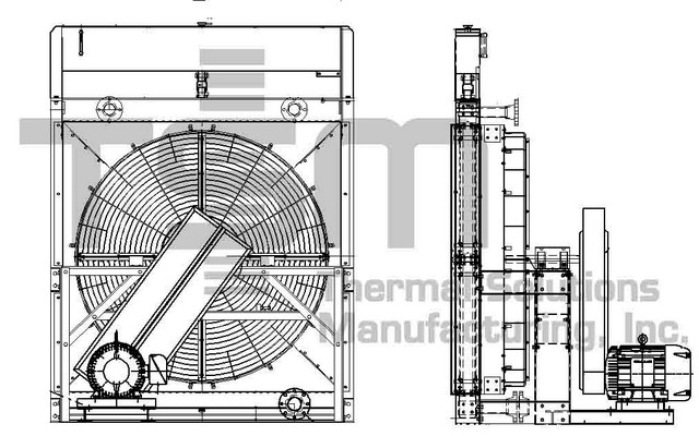 Thermal Solutions Manufacturing 437404 CS / BOLT ON TANK For CATERPILLAR