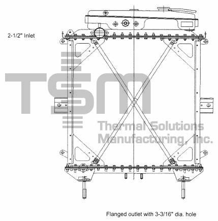 Thermal Solutions Manufacturing 437602 Radiator For KENWORTH