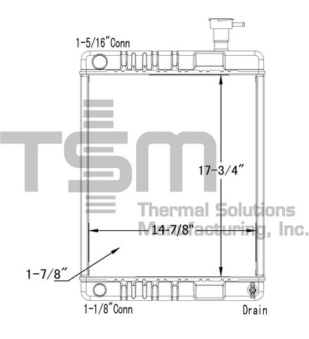 Thermal Solutions Manufacturing 437700 AA / ALUM TANK For LINCOLN WELDER