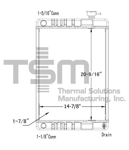 Thermal Solutions Manufacturing 437701 AA / ALUM TANK For LINCOLN WELDER