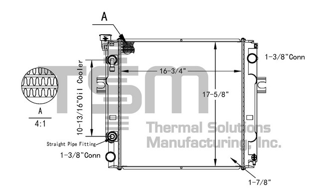 Thermal Solutions Manufacturing 437775 AP / PLASTIC TANK For NISSAN