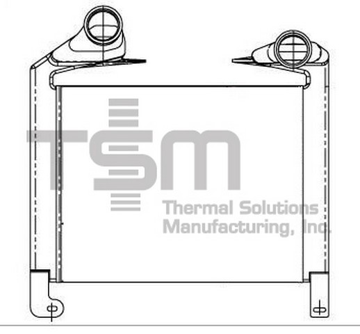 Thermal Solutions Manufacturing 441310 Intercooler For MACK