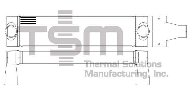 Thermal Solutions Manufacturing 441319 BRAZED For NEW FLYER